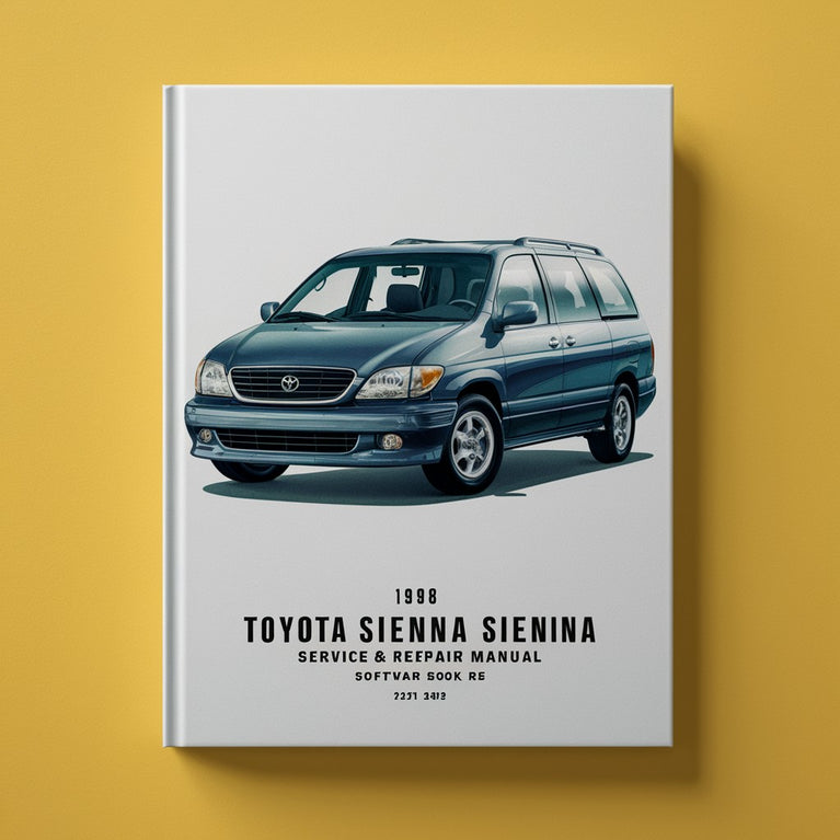 1998 Toyota Sienna Service- und Reparaturhandbuch-Software