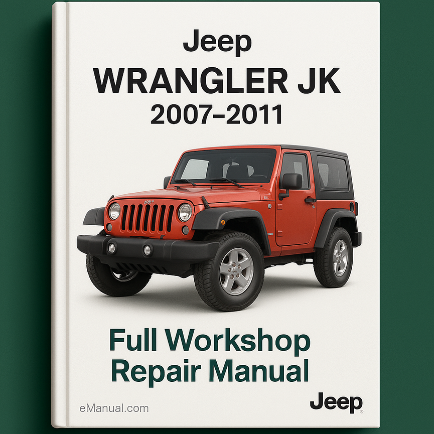 Jeep WRANGLER JK 2007-2011 Vollständiges Werkstatt-Reparaturhandbuch