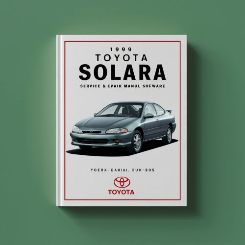 1999 Toyota Solara Service- und Reparaturhandbuch-Software