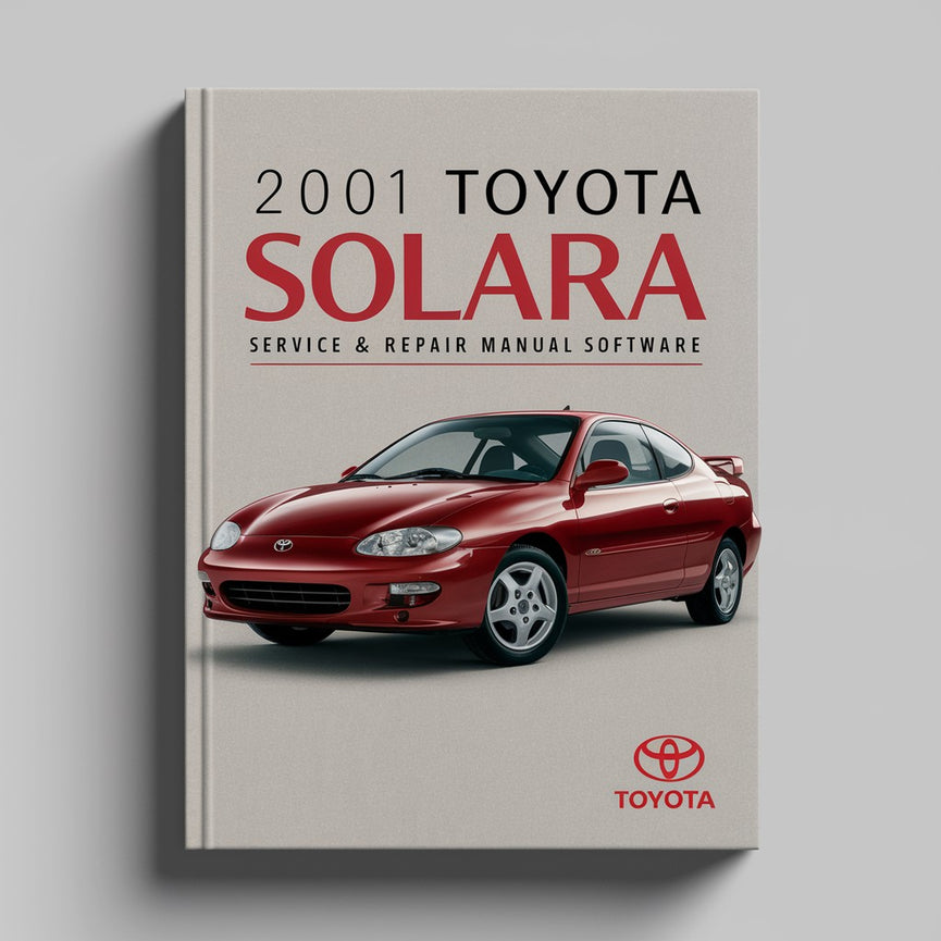 2001 Toyota Solara Service- und Reparaturhandbuch-Software