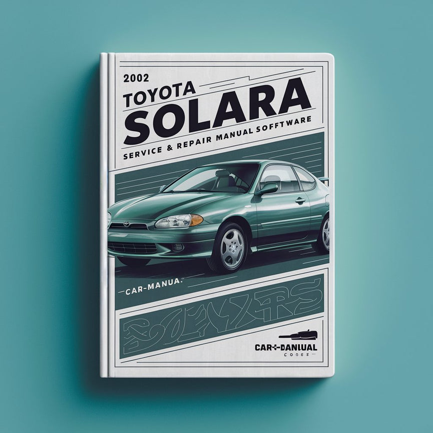 2002 Toyota Solara Service- und Reparaturhandbuch-Software