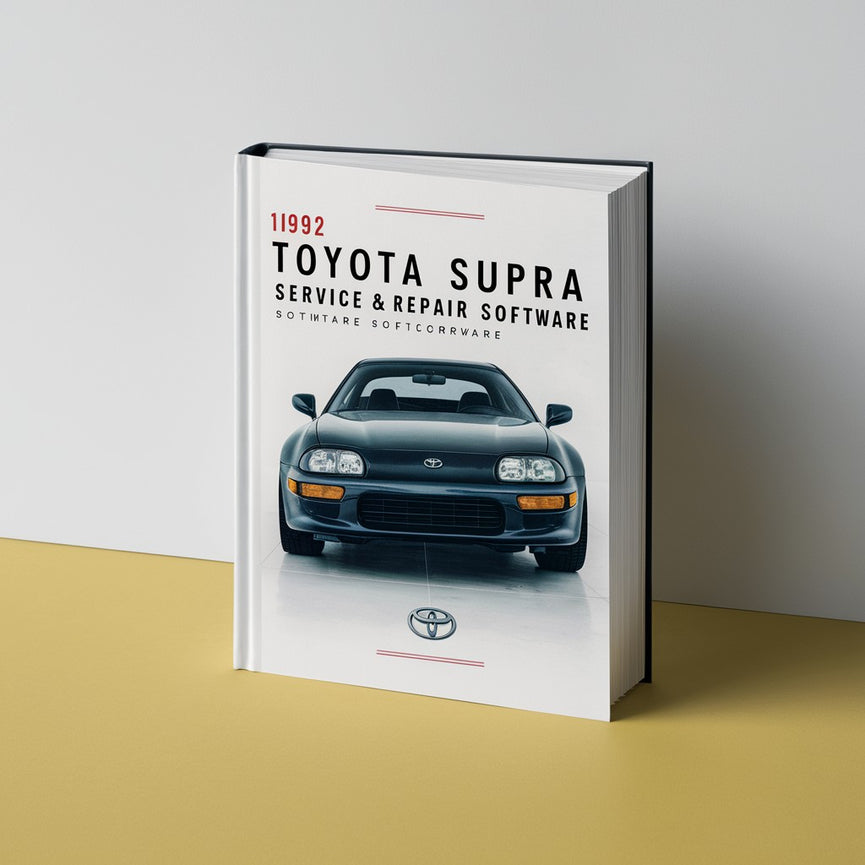 1992 Toyota Supra Service- und Reparaturhandbuch-Software