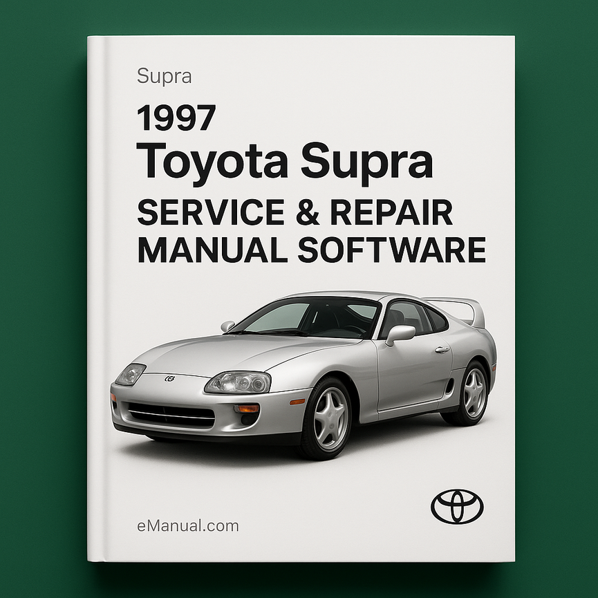 1997 Toyota Supra Service- und Reparaturhandbuch-Software