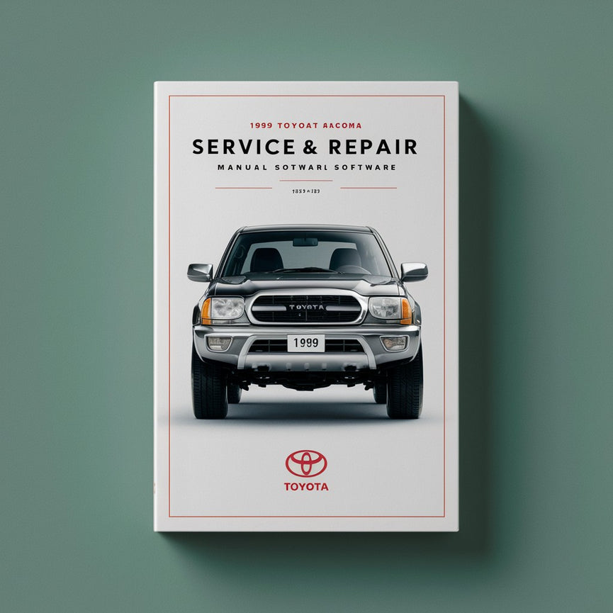 1999 Toyota Tacoma Service- und Reparaturhandbuch-Software