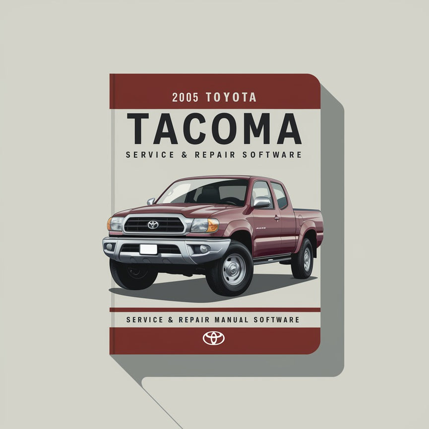 2005 Toyota Tacoma Service- und Reparaturhandbuch-Software