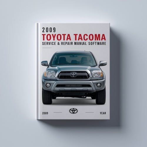 Manual de servicio y reparación de Toyota Tacoma 2009