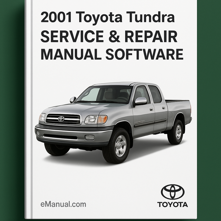 2001 Toyota Tundra Service- und Reparaturhandbuch-Software