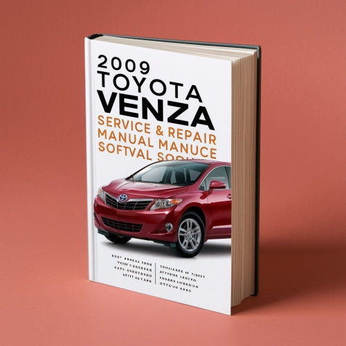 2009 Toyota Venza Service & Repair Manual Software PDF Download