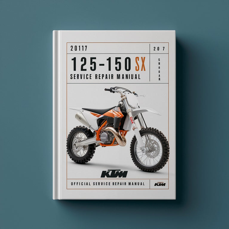 2017 KTM 125-150 SX Service Repair Manual