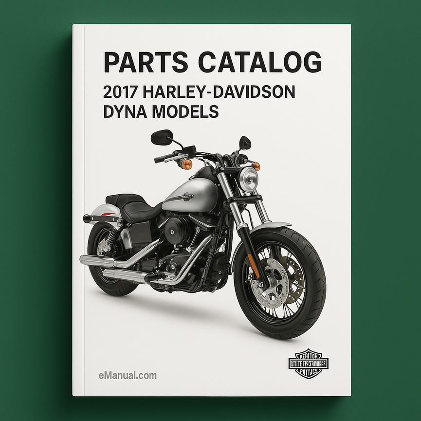 2017 Harley Davidson Dyna Models Parts Catalog