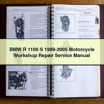 BMW R 1100 S 1999-2005 Motorrad-Werkstatt-Reparatur-Service-Handbuch