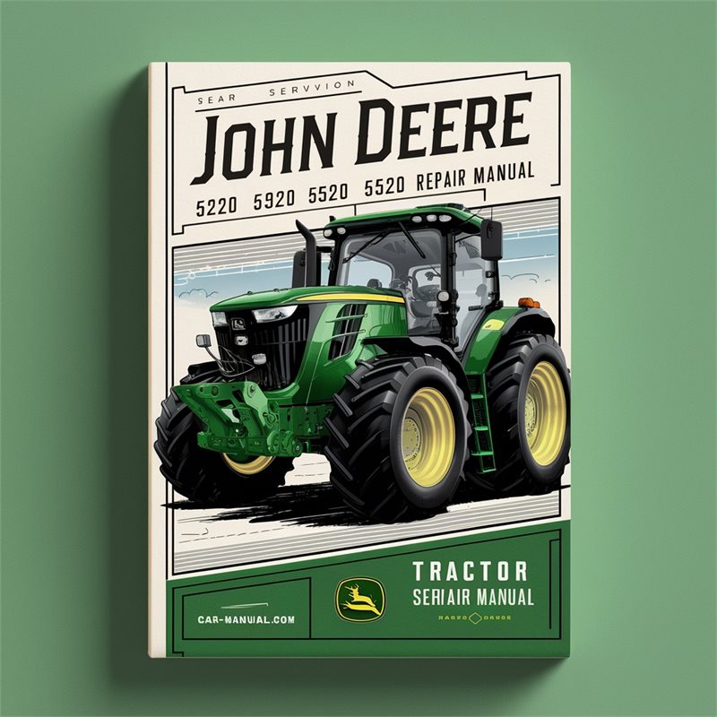John Deere 5220 5320 5420 5520 Tractor Service Repair Workshop Manual PDF