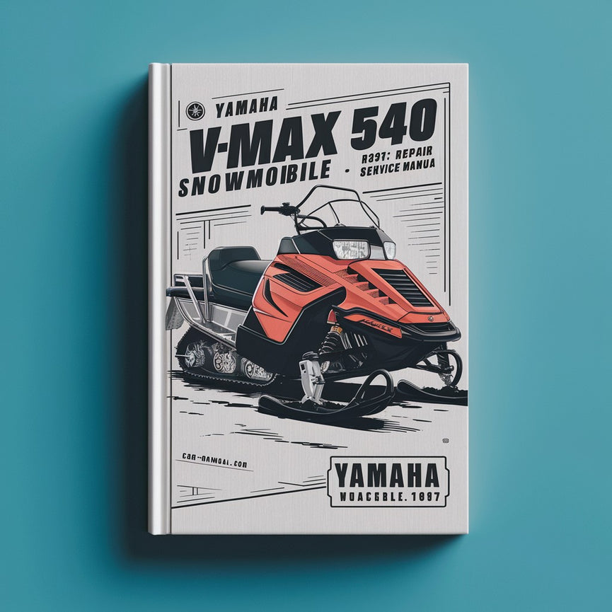 Manual de servicio y reparación de motos de nieve Yamaha VMAX 540 1984 1985 1986 1987