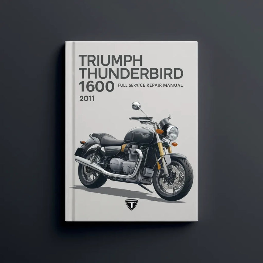 Triumph Thunderbird 1600 2011 Vollständiges Service-Reparaturhandbuch