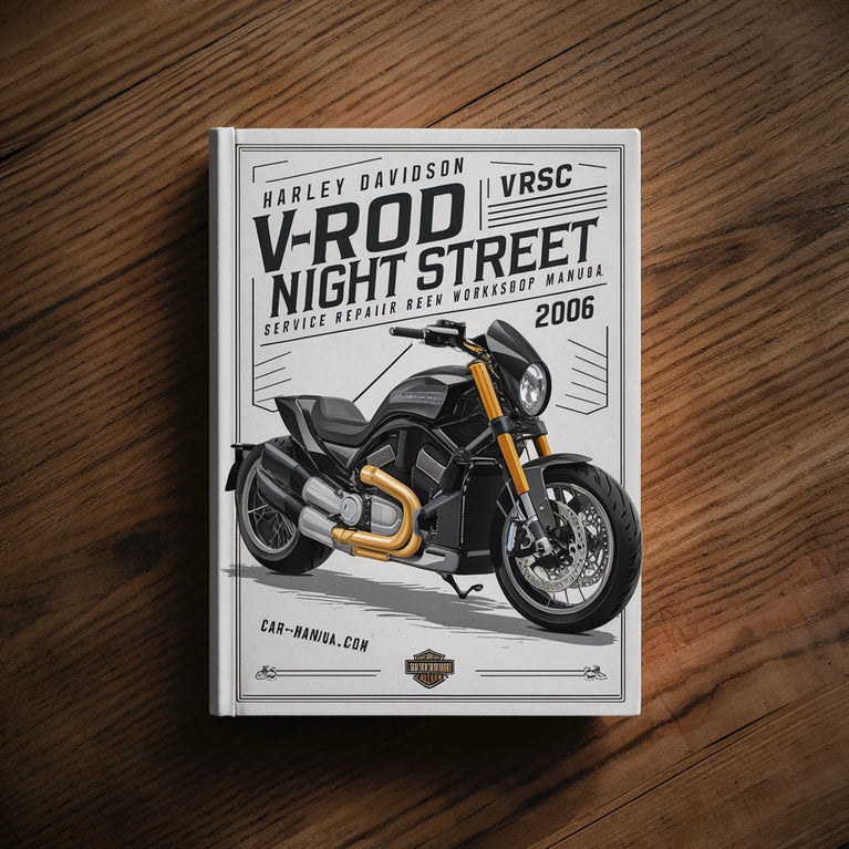 Manual de taller y reparación de Harley Davidson V-Rod VROD Night Street VRSC VRSCA VRSCR 2006