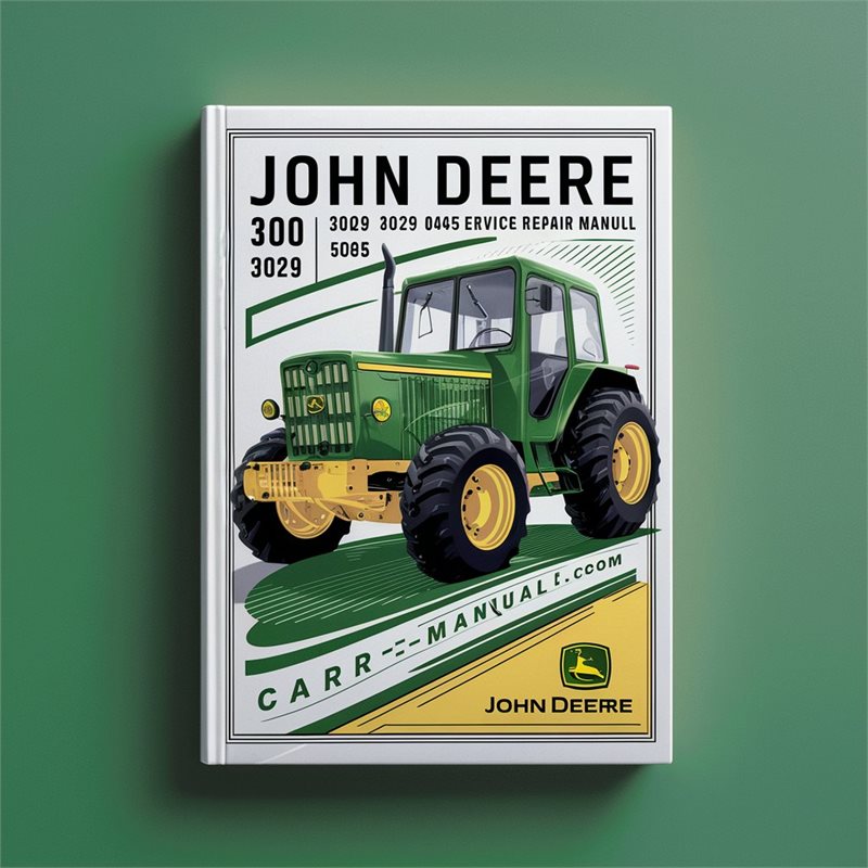 John Deere 300 3029 4039 4045 6059 6068 Engines Service Repair Workshop Manual PDF