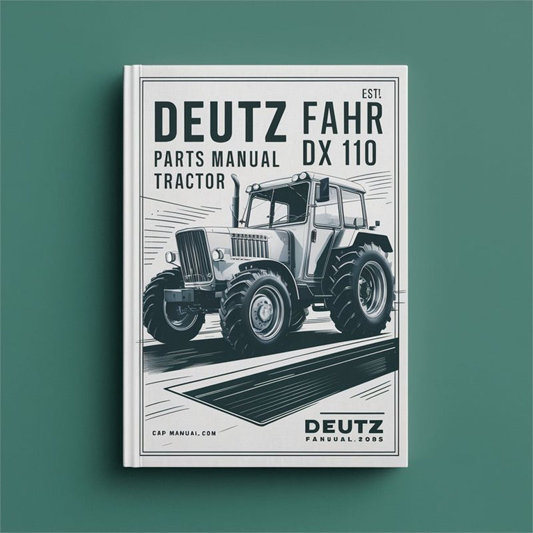Deutz Fahr DX 110 Parts Tractor Catalog PDF