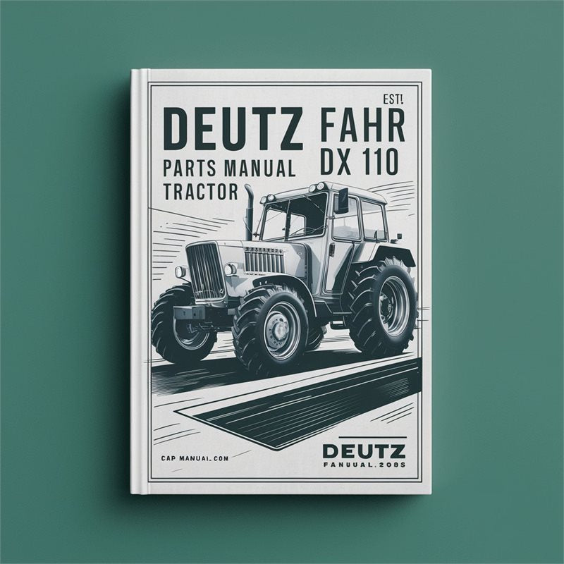 Deutz Fahr DX 110 Parts Tractor Catalog PDF