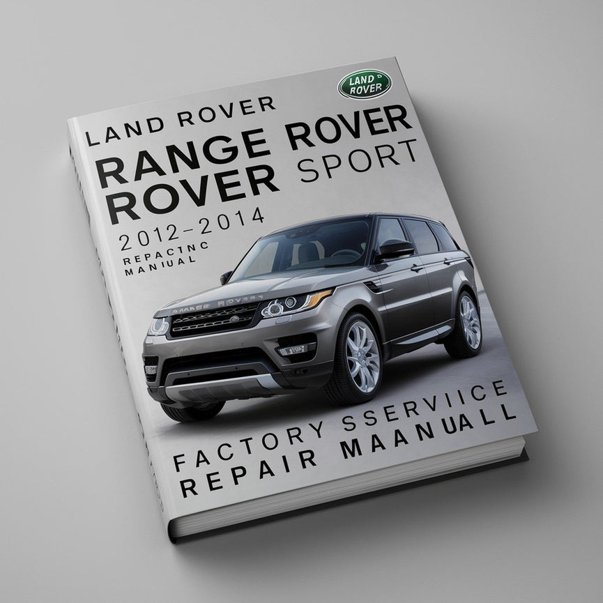 Manual de reparación y servicio de fábrica de Land Rover Range Rover Sport 2012 2013 2014