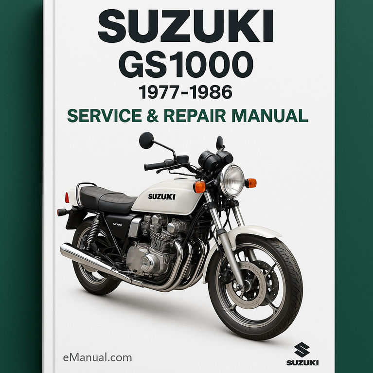 Suzuki GS 1000 1977-1986 Service Repair Manual