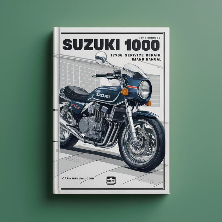 Manual de servicio y reparación de Suzuki GS 1000 1977-1986