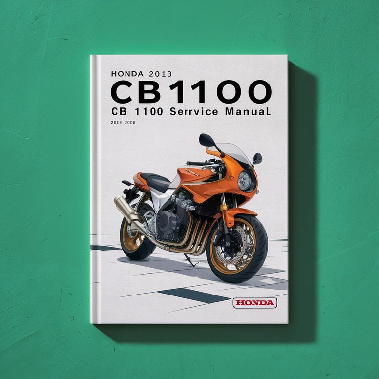 Manual de servicio y reparación de Honda CB1100 2013 2014 2015 2016 CB 1100