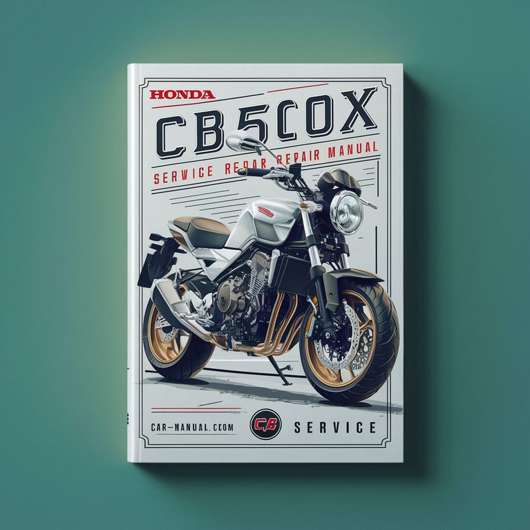 Honda 2013 2014 2015 2016 CB500X CB500F Service Repair Manual