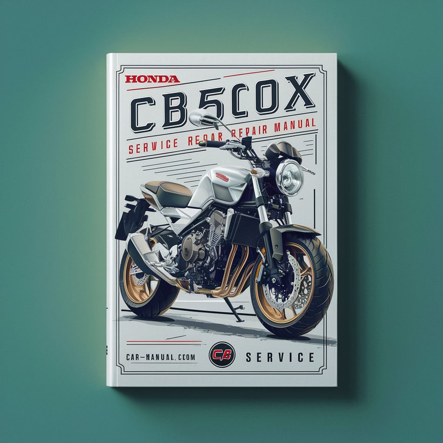 Honda 2013 2014 2015 2016 CB500X CB500F Service Repair Manual