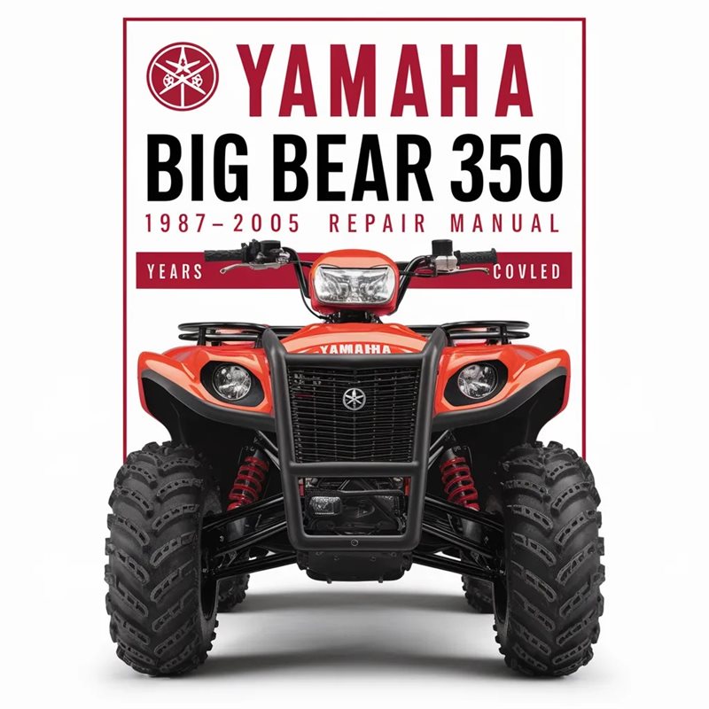 1987-2005 Yamaha BIG Bear 350 Service Repair Workshop Manual PDF