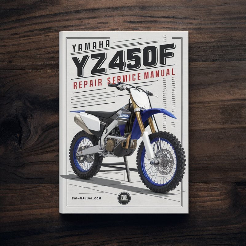 2012 Yamaha YZ Models YZ450F Service Repair Workshop Manual PDF