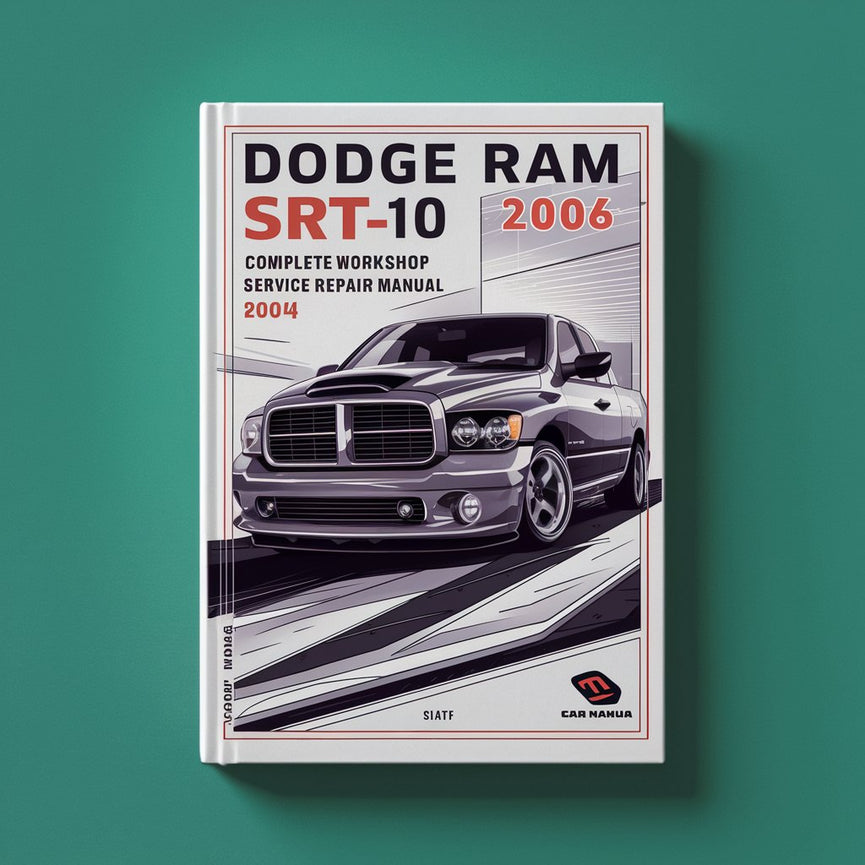 Dodge RAM SRT-10 SRT10 Komplettes Werkstatthandbuch 2004 2005 2006