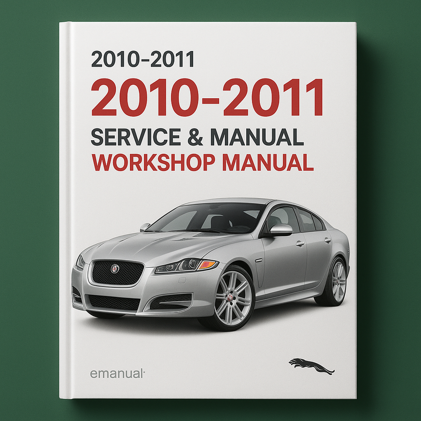 Jaguar XFR 5.0 Supercharged V8 & 5.0 Naturally Aspirated V8 2010-2011 Service Repair Workshop Manual