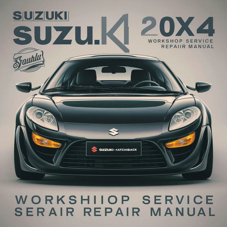 Suzuki SX4 HATCHBACK 2006-2011 Workshop Service Repair Manual