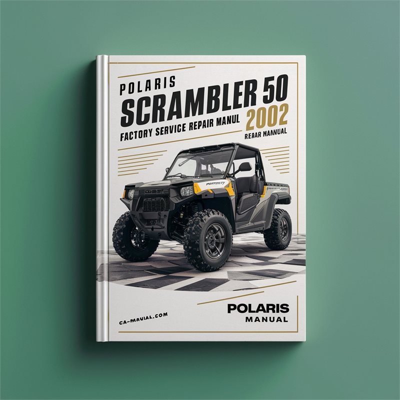 2001-2002 Polaris Scrambler 50 Service Repair Workshop Manual PDF