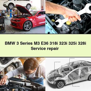 BMW 3 Series M3 E36 318i 323i 325i 328i Service Repair Manual