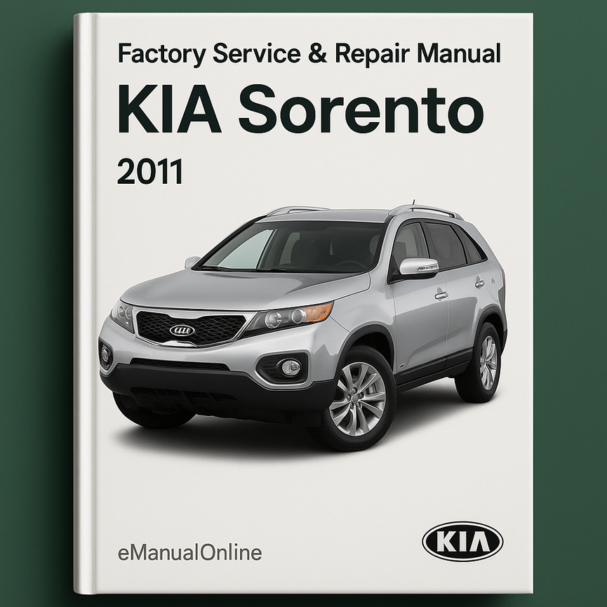Manual de reparación y servicio de fábrica del KIA Sorento 2011