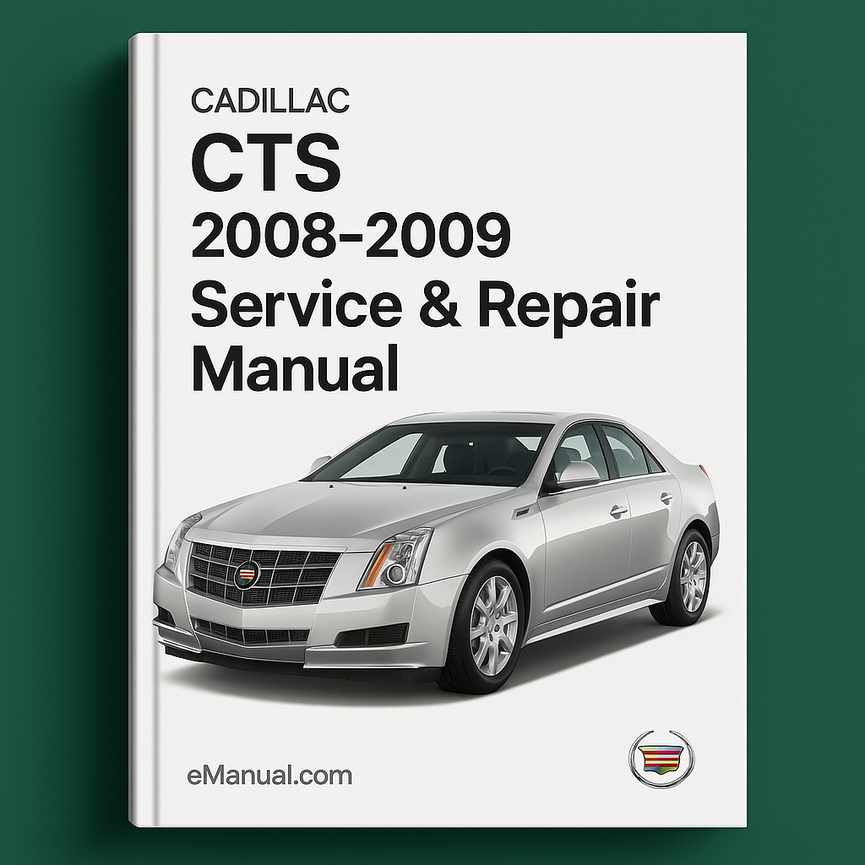 CADILLAC CTS 2008-2009 Service-Reparaturhandbuch