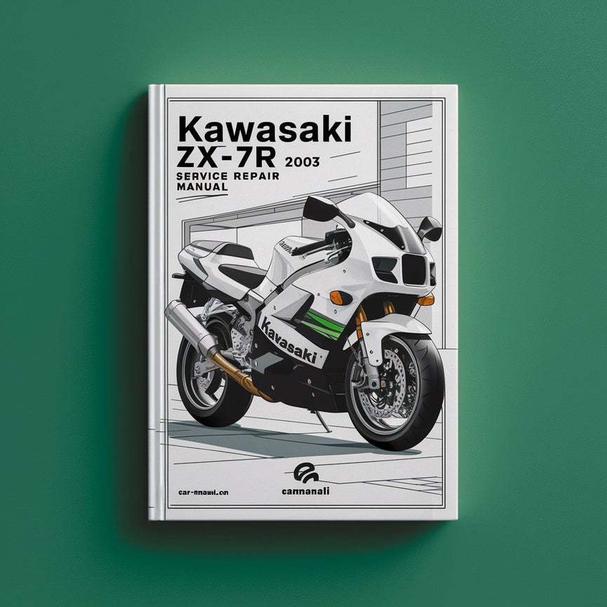 Kawasaki ZX 7R 1996-2003 Service-Reparaturhandbuch