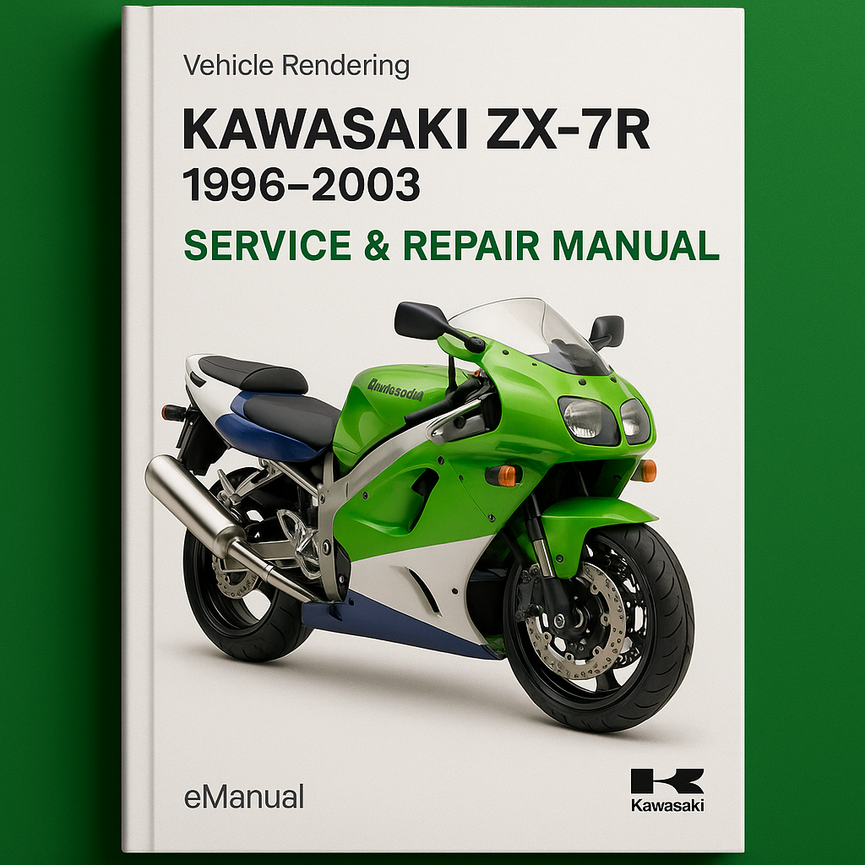 Kawasaki ZX 7R 1996-2003 Service Repair Manual