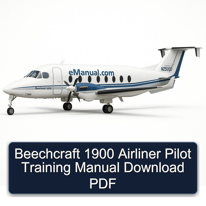 Beechcraft 1900 Airliner Pilot Training Service Repair Workshop Manual PDF