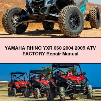 Yamaha RHINO YXR 660 2004 2005 ATV Factory Repair Manual