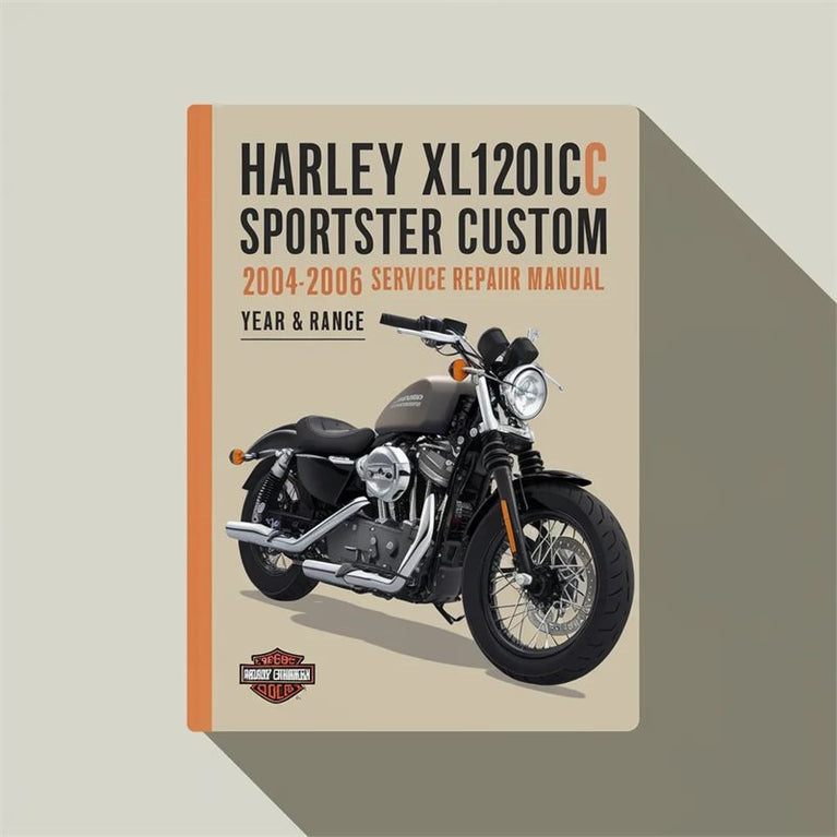 2004-2006 Harley Davidson Sportster XL1200C Custom Service Repair Workshop Manual PDF