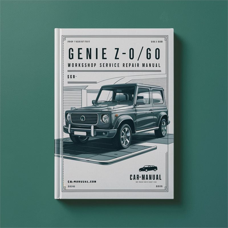 Genie Z-80/60 Service Repair Workshop Manual PDF