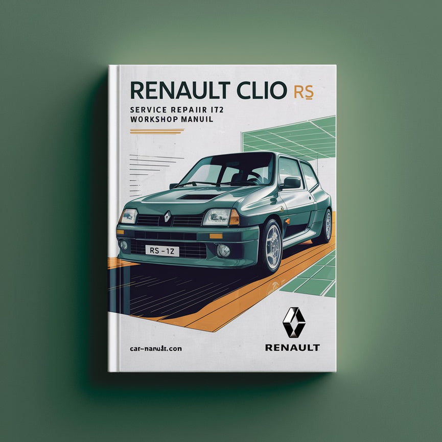 Renault Clio II RS 172 Service Repair Workshop Manual  Pdf