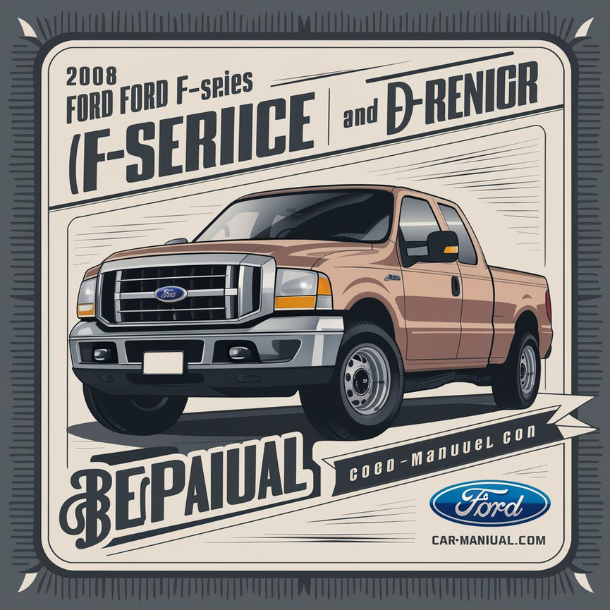 Manual de servicio y reparación del Ford F-Series (F350) 2008