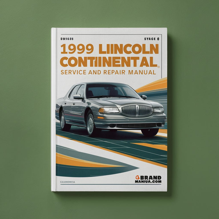 1999 Lincoln Continental Service- und Reparaturhandbuch