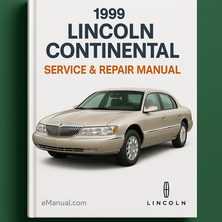 1999 Lincoln Continental Service & Repair Manual