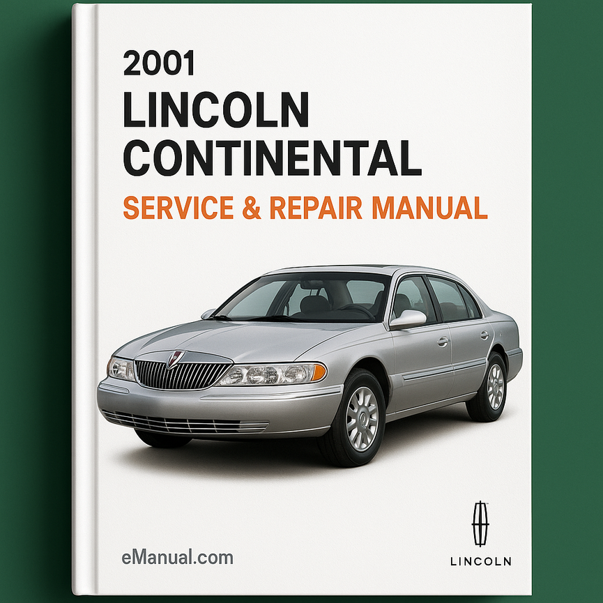 2001 Lincoln Continental Service & Repair Manual