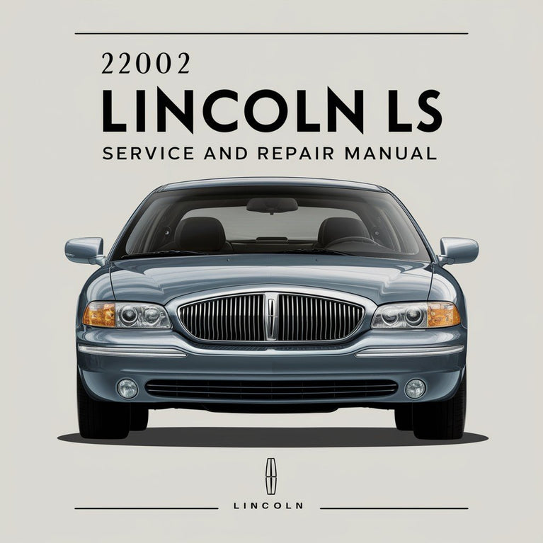 Manual de servicio y reparación del Lincoln LS 2002