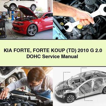 KIA FORTE FORTE KOUP (TD) 2010 G 2.0 DOHC Manual de reparación de servicio